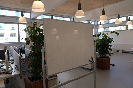 Whiteboard på stativ