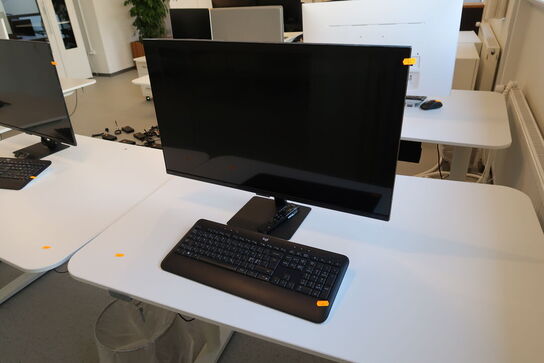 Computerskærm SAMSUNG S32DM500EU med tastatur