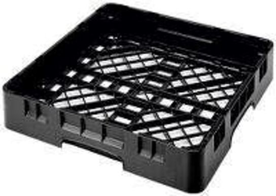 4 stk. Kop- og glaskurv 500x500 mm sort Cambro