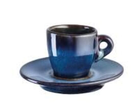 12 stk. Espressokop m/underkop stentøj ocean Rustik