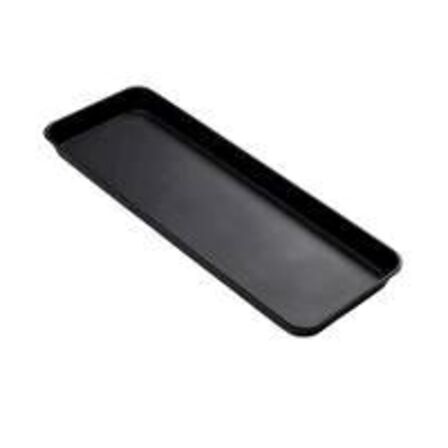 1 stk. Fad sort B744 x D263 x H50 mm Melamin