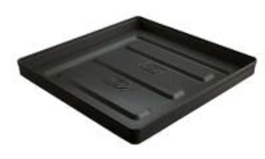 2 stk. Spildbakke B500 x D500 mm plast sort KEN