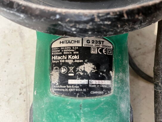 Vinkelsliber, HITACHI G23ST