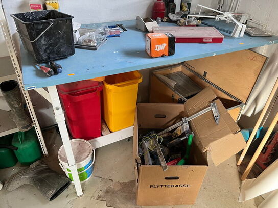 Div. værktøj og bord