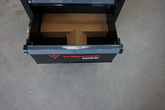 Widmann Compact two værktøjsvogn. Syv skuffer inkl. værktøj 