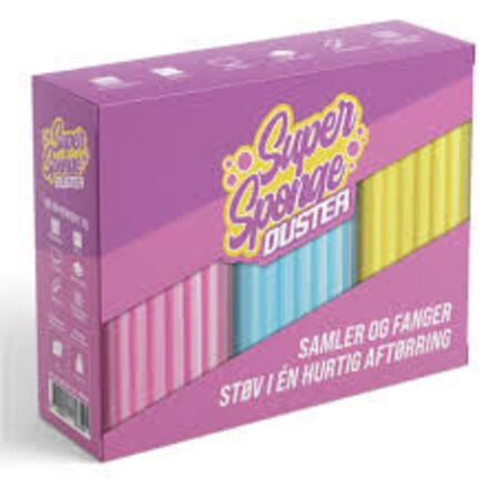 126 stk Super Sponge - Duster - 3 Pak 