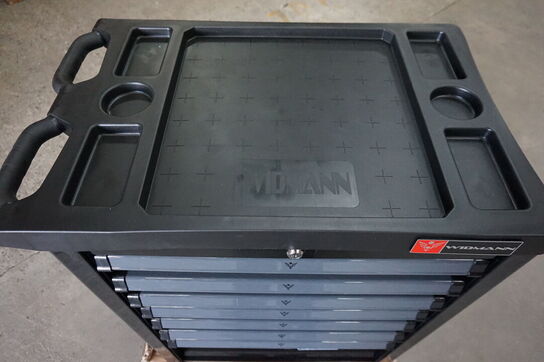 Widmann Compact two værktøjsvogn. Syv skuffer inkl. værktøj 