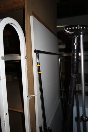 Tøjstativ, plade m.m.