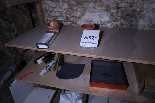 Div. Bøjler, pyntegenstande, brugskunst m.m.