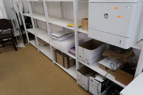 Vægreolsystem uden indhold