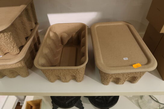 Div. Pyntegenstande, glas, baser til kubus stager m.m.