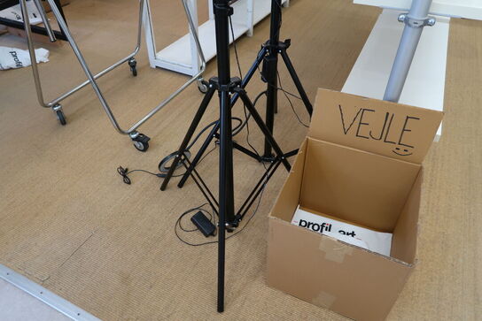 2 stk. LED-fotolamper GODOX LEDP260C