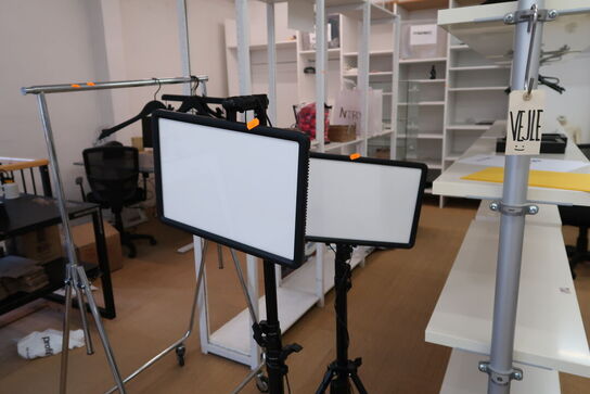 2 stk. LED-fotolamper GODOX LEDP260C