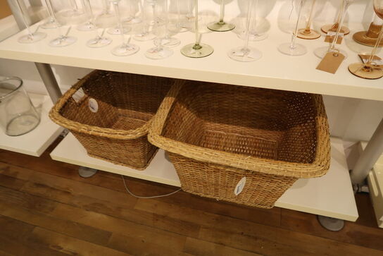 Div. Pyntegenstande, glas, baser til kubus stager m.m.