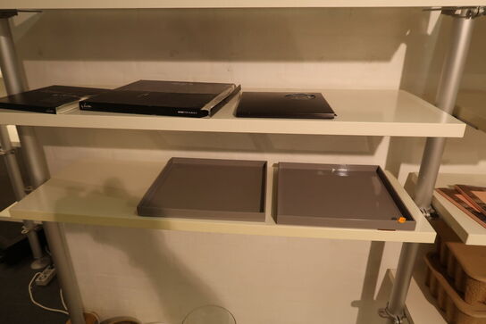 Div. Pyntegenstande, glas, baser til kubus stager m.m.