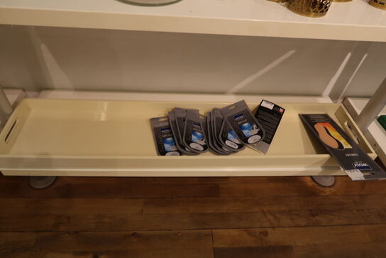 Div. Pyntegenstande, glas, baser til kubus stager m.m.