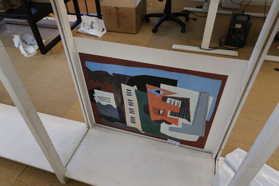 Reolsystem med indhold