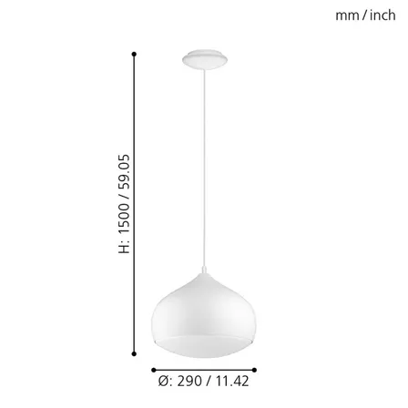 Eglo comba-c led rgbw dæmpbar Loftslampe bluetooth/app(ubrugt)