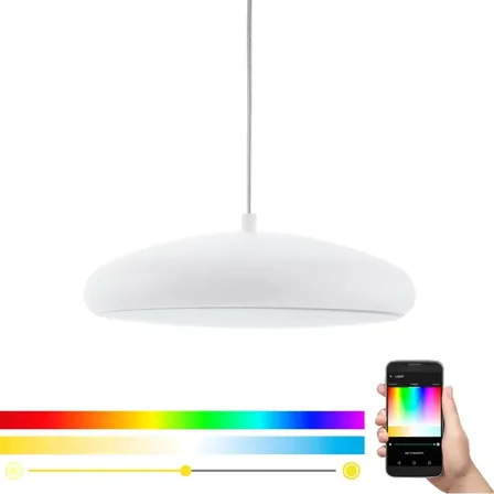 Eglo riodeva led rgb dæmpbar Loftslampe bluetooth/app(ubrugt)