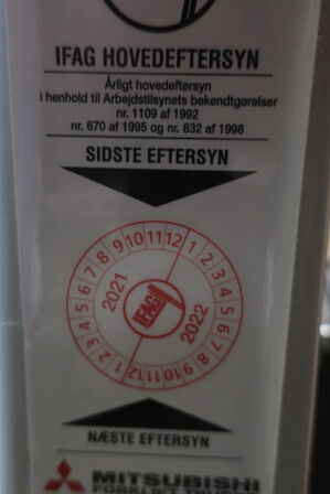El. palleløfter HHPT OA-399/B-680/RAL7035