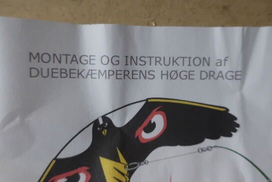 9 stk. duebekæmperens høge drage