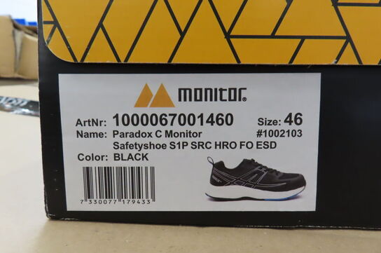 Sikkerhedssko MONITOR str. 46