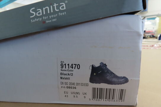 Sikkerhedsstøvle SANITA str. 43