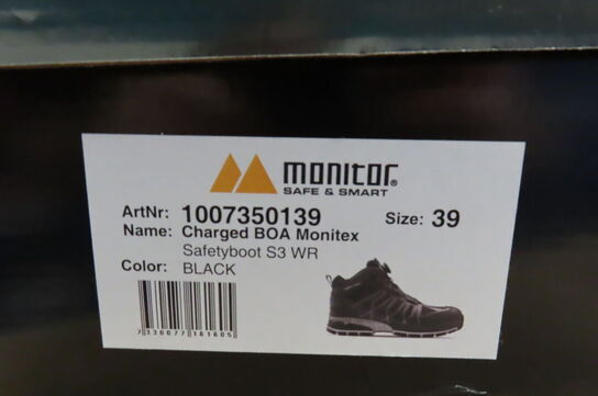 Sikkerhedssko MONITOR str. 39