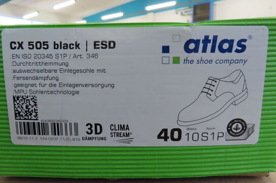 Sikkerhedssko ATLAS str. 40