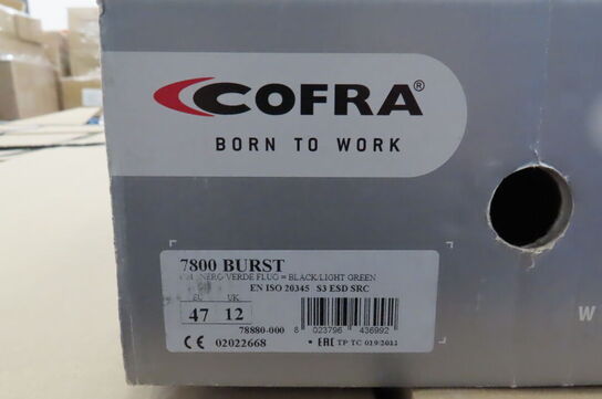 Sikkerhedssko COFRA str. 47