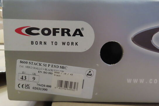 Sikkerhedssko COFRA str. 43