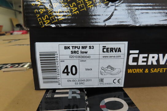 Sikkerhedssko CERVA str. 40