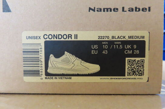 Sikkerhedssko SHOES FOR CREWS str. 43