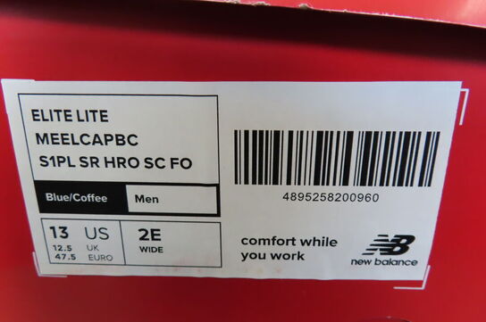 Sikkerhedssko NEW BALANCE str. 47.5