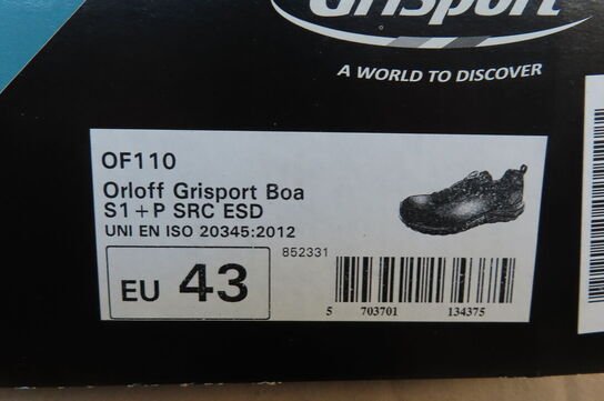 Sikkerhedssko GRISPORT str. 43