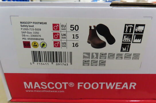 Sikkerhedsstøvle MASCOT str. 50
