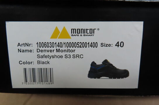 Sikkerhedssko MONITOR str. 40