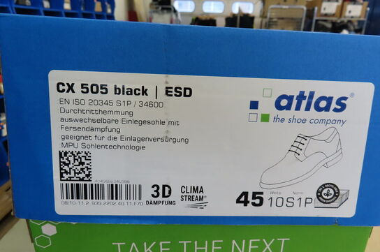 Sikkerhedssko ATLAS str. 45
