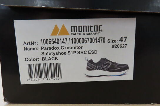 Sikkerhedssko MONITOR str. 47