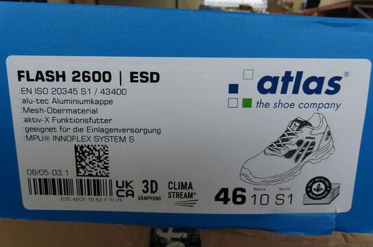 Sikkerhedssko ATLAS str. 46