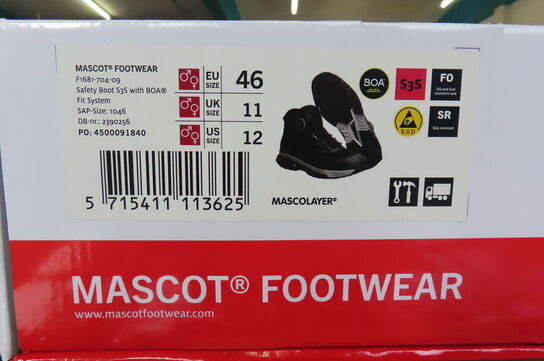 Sikkerhedssko MASCOT str. 46