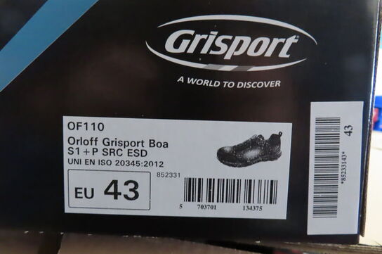 Sikkerhedssko GRISPORT str. 43