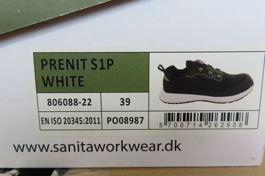 Sikkerhedssko SANITA str. 39