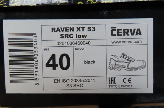 Sikkerhedssko CERVA str. 40