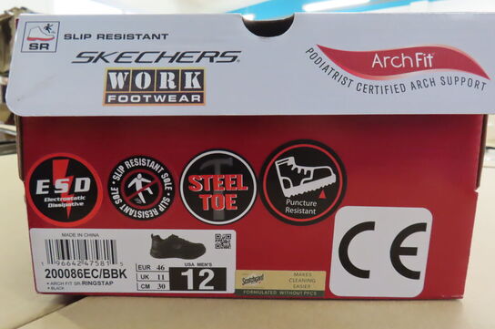 Skikkerhedsko SKECHERS str. 46