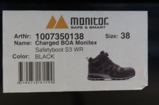 Sikkerhedsstøvle MONITOR str. 38