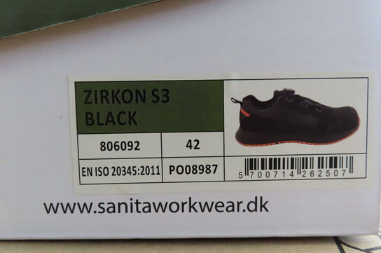 Sikkerhedssko SANITA tr. 42