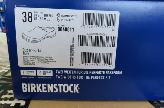 Sikkerhedssko BIRKENSTOCK str. 38