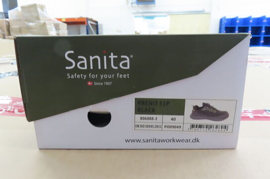 Sikkerhedssko SANITA str. 40