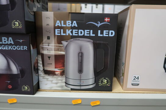 Elkedel ALBALINE Alba Elkedel LED